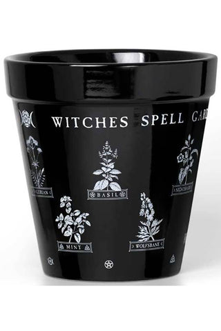 Alchemy Witches Spell Garden Plant Pot | Angel Clothing