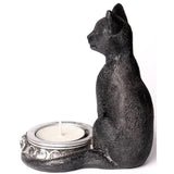 Alchemy Black Cat T-Light Holder | Angel Clothing