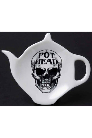 Alchemy Pot Head Tea Spoon Holder Rest | Angel Clothing