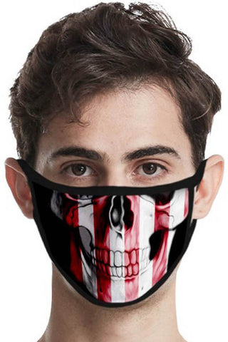 American Flag Skull Face Mask | Angel Clothing