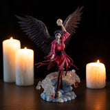 Anne Stokes Air Elemental Sorceress Figurine | Angel Clothing