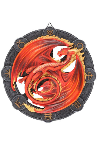 Anne Stokes Beltane Dragon Wall Plaque | Angel Clothing