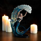 Anne Stokes Water Elemental Sorceress Figurine | Angel Clothing