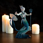 Anne Stokes Water Elemental Wizard Figurine | Angel Clothing