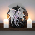 Anne Stokes Yule Dragon Wall Plaque | Angel Clothing