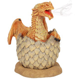 Anne Stokes Yellow Hatching Dragon Incense Cone Burner | Angel Clothing