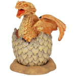 Anne Stokes Yellow Hatching Dragon Incense Cone Burner | Angel Clothing