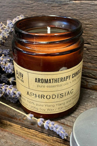 Aromatherapy Candle Aphrodisiac | Angel Clothing
