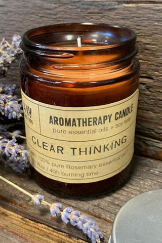 Aromatherapy Candle Clear Thinking | Angel Clothing