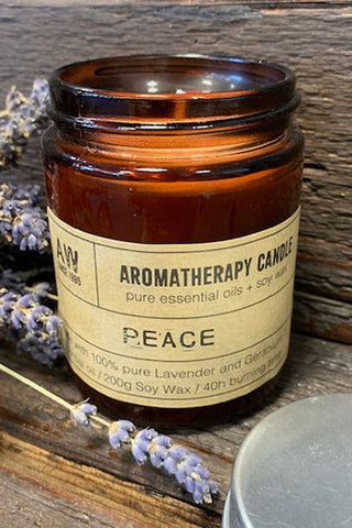 Aromatherapy Candle Peace | Angel Clothing