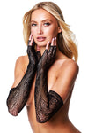 Baci Fingerless Lace Opera Gloves | Angel Clothing