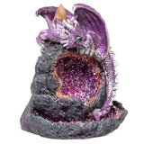 Crystal Cave Baby Dragon LED Backflow Incense Burner | Angel Clothing