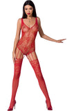 Passion Bodystocking BS074 Red | Angel Clothing