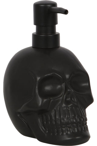 Black Skull Soap Dispenser | Angel Clothing
