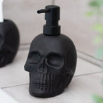 Black Skull Soap Dispenser | Angel Clothing