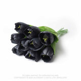 Alchemy Gothic Black Tulips Bunch | Angel Clothing