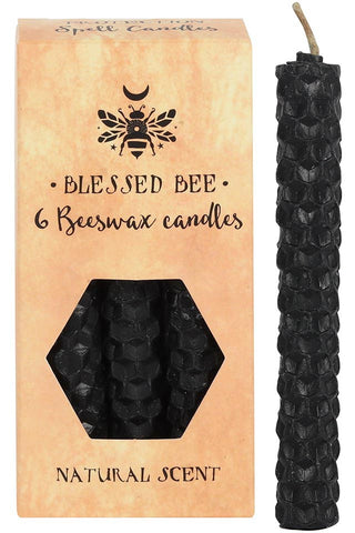 Black Beeswax Spell Candles | Angel Clothing