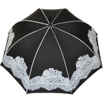 Boutique Vintage Print Umbrella Black | Angel Clothing