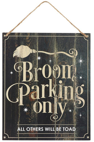 Broom Parking Only Sign | Angel Clothing