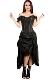 Burleska Passion Corset Dress Black | Angel Clothing