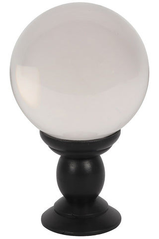 Crystal Ball on Stand Clear Large | Angel Clothing