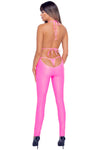 Cottelli Party Pink Jumpsuit | Angel Clothing