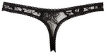 Cottelli Collection Open Crotch String | Angel Clothing