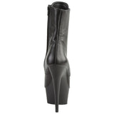 Pleaser DELIGHT-1020 Boots Leather | Angel Clothing