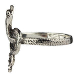 Echt etNox Silver Snake Ring | Angel Clothing