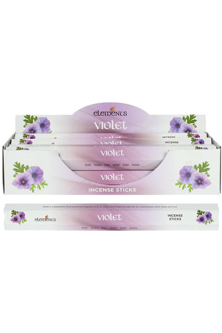 Elements Violet Incense Sticks | Angel Clothing