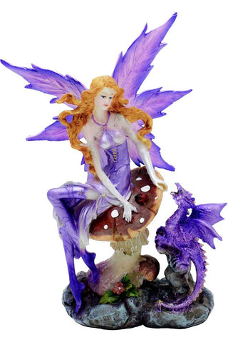 Fairy with Dragon Purple | Angel Clothing
