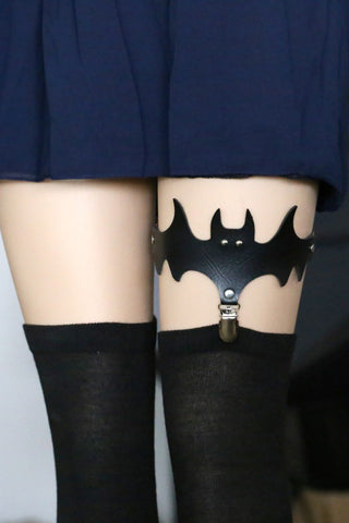 Gothic Bat Leg Garter | Angel Clothing