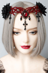 Gothic Blood Red Hairband | Angel Clothing