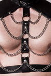 Grey Velvet Mens Erotic Set | Angel Clothing