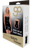 Guilty Pleasure Datex Front Zip Dress | Angel Clothing