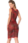 Guilty Pleasure Red Datex Dress | Angel Clothing