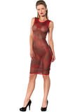 Guilty Pleasure Red Datex Dress | Angel Clothing
