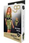 Guilty Pleasure Green Datex Army Dress | Angel Clothing