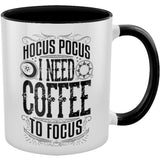 Hocus Pocus I Need Coffee To Focus Mug | Angel Clothing
