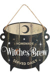 Witches Brew Cauldron Sign | Angel Clothing