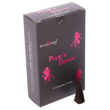 Stamford Pixies Dance Black Incense Cones | Angel Clothing