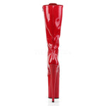 Pleaser INFINITY-2020 Boots Red | Angel Clothing