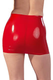LATE-X Red Latex Mini Skirt | Angel Clothing