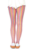 Leg Avenue Lurex Rainbow Fishnet Tights | Angel Clothing