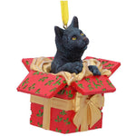 Lisa Parker Present Cat Hanging Ornament | Angel Clothing