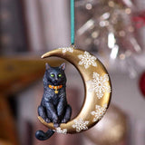 Lisa Parker Moon Cat Hanging Ornament | Angel Clothing