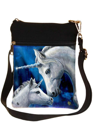 Lisa Parker Sacred Love Unicorn Shoulder Bag | Angel Clothing