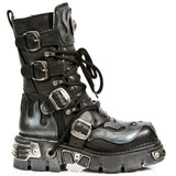 New Rock Flame Boots with Demon Skull M.107-S2 | Angel Clothing