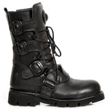 New Rock Black Comfort Light Boots M.1473-S49 | Angel Clothing