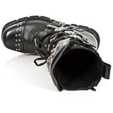 New Rock Studded Black Boots M-1474-S1 | Angel Clothing
